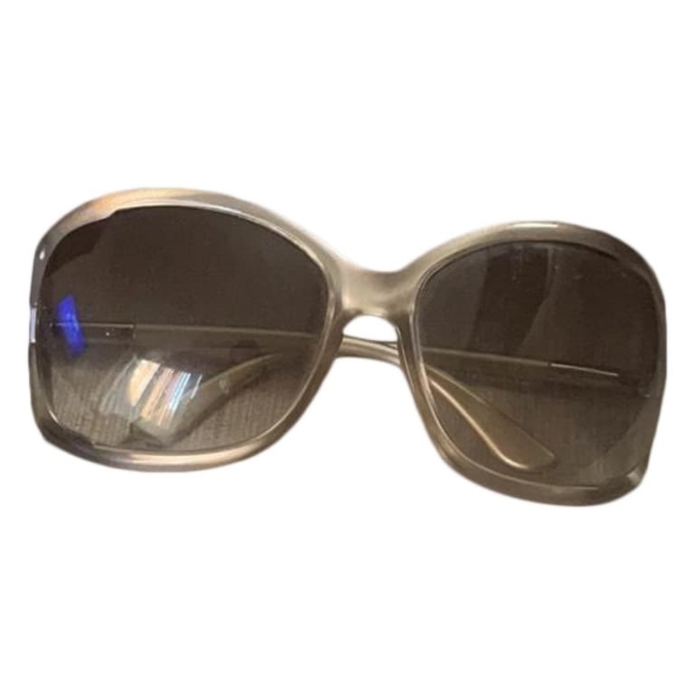 Tom Ford Anais sunglasses in beige and green. Original Box/Packaging Included